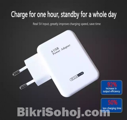 4 in 1 Power fast charging adapter